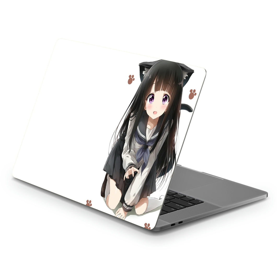 Eru Chitanda  Cat form  Macbook Skin