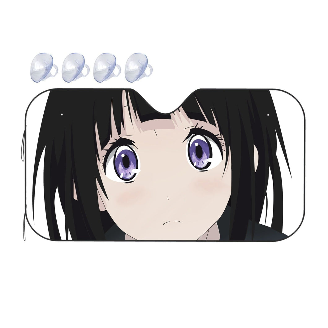 Eru Chitanda  Face  Car Sunshade