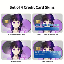 Load image into Gallery viewer, Eru Chitanda Face  Credit Card Skins (4-in-1 Pack)
