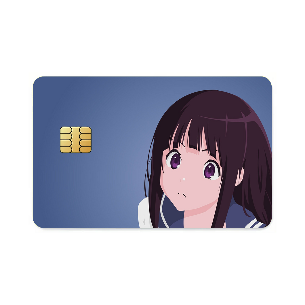 Eru Chitanda  Face  Credit Card Skins (4-in-1 Pack)