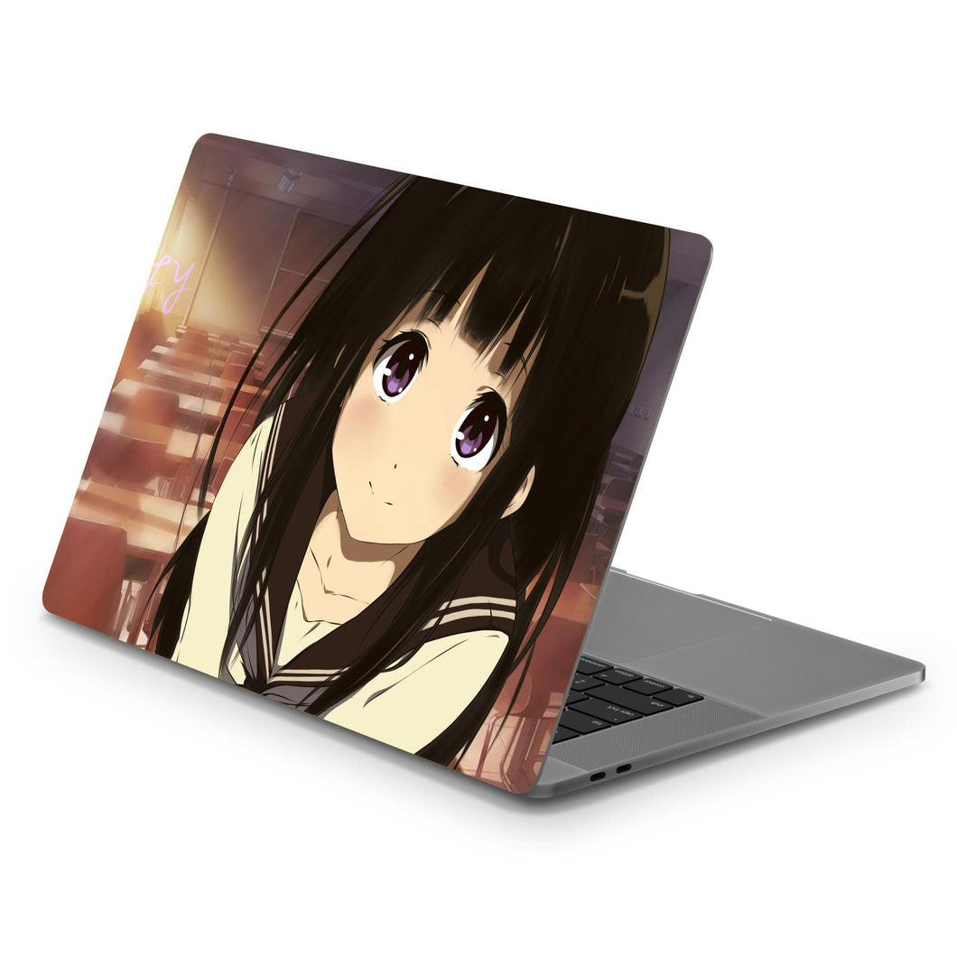 Eru Chitanda  Face  Macbook Skin