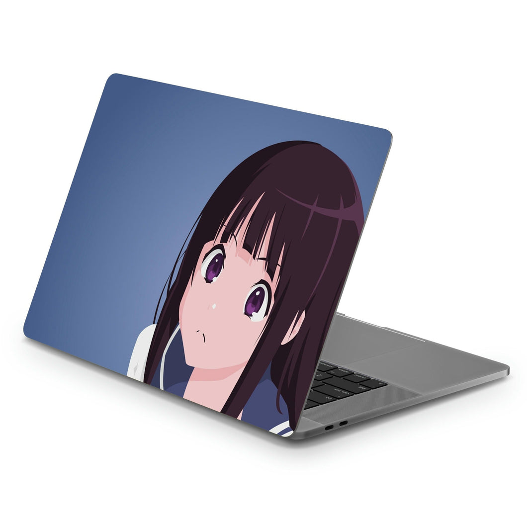 Eru Chitanda  Face  Macbook Skin