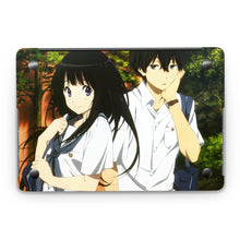Load image into Gallery viewer, Eru Chitanda  Hōtarō Oreki Faces  Macbook Skin
