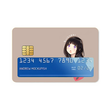 Load image into Gallery viewer, Eru Chitanda  Looking up  Credit Card Skins (4-in-1 Pack)
