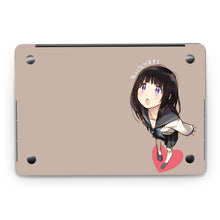 Load image into Gallery viewer, Eru Chitanda  Looking up  Macbook Skin
