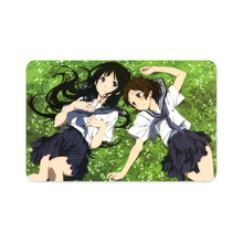 Load image into Gallery viewer, Eru Chitanda  Mayaka Ibara in the garden  Credit Card Skins (4-in-1 Pack)
