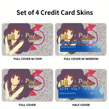Load image into Gallery viewer, Eru Chitanda - Play your dream  Credit Card Skins (4-in-1 Pack)
