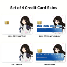 Load image into Gallery viewer, Eru Chitanda  Smile  Credit Card Skins (4-in-1 Pack)
