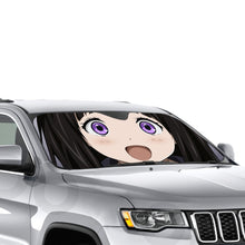 Load image into Gallery viewer, Eru Chitanda Smiling face  Car Sunshade
