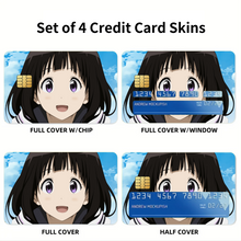 Load image into Gallery viewer, Eru Chitanda  Smiling face  Credit Card Skins (4-in-1 Pack)
