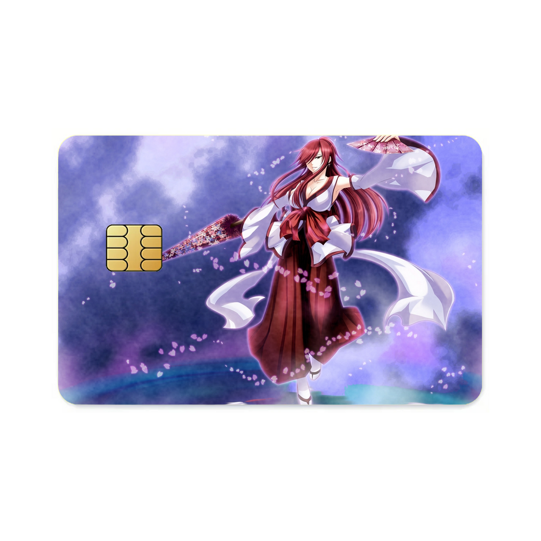 Erza Scarlet Credit Card Skins (4-in-1 Pack)