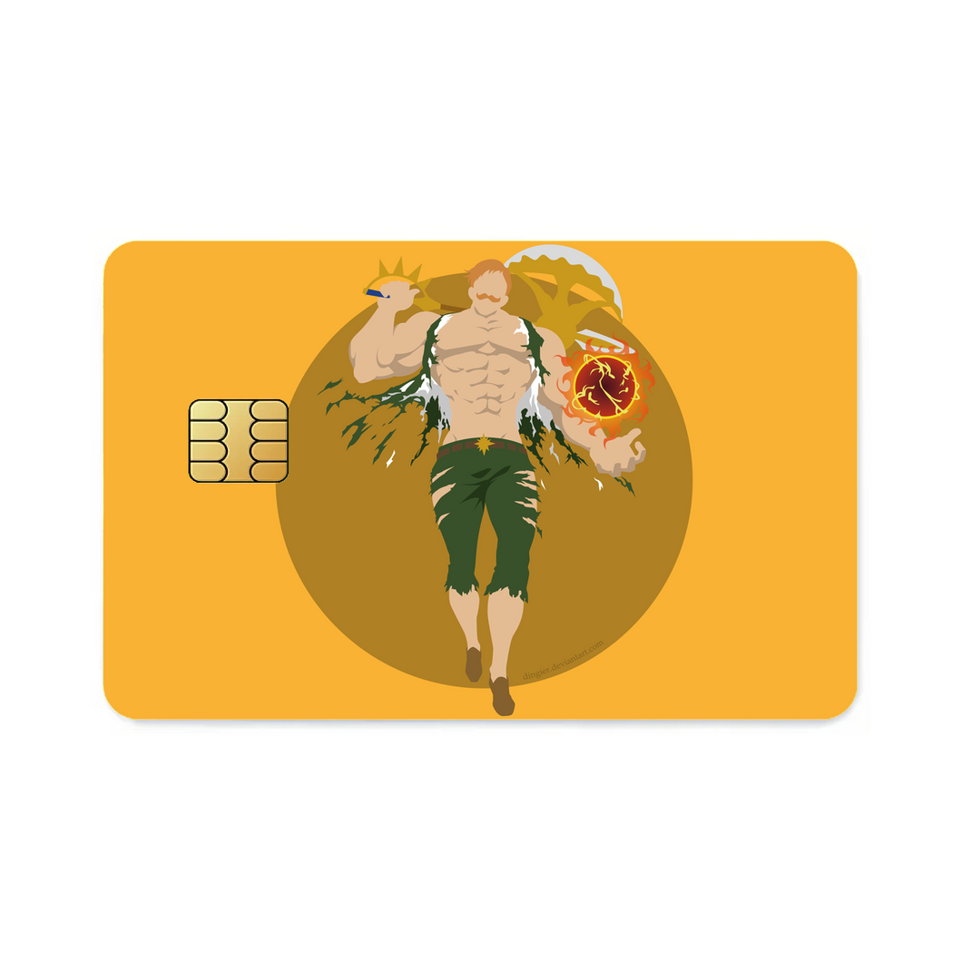 Escanor  Credit Card Skins (4-in-1 Pack)