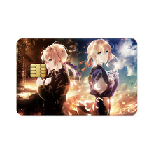 Load image into Gallery viewer, Evergarden Violet  Credit Card Skins (4-in-1 Pack)
