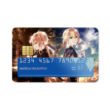 Load image into Gallery viewer, Evergarden Violet  Credit Card Skins (4-in-1 Pack)
