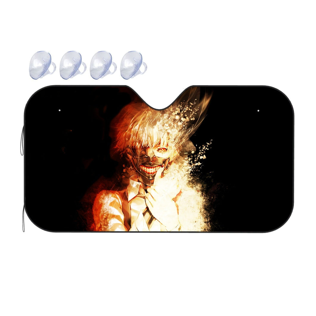 Fading Into Insanity  Car Sunshade