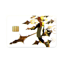 Load image into Gallery viewer, Fairy King Harlequin: Spirit Spear Chastiefol form Five-Increase  Credit Card Skins (4-in-1 Pack)
