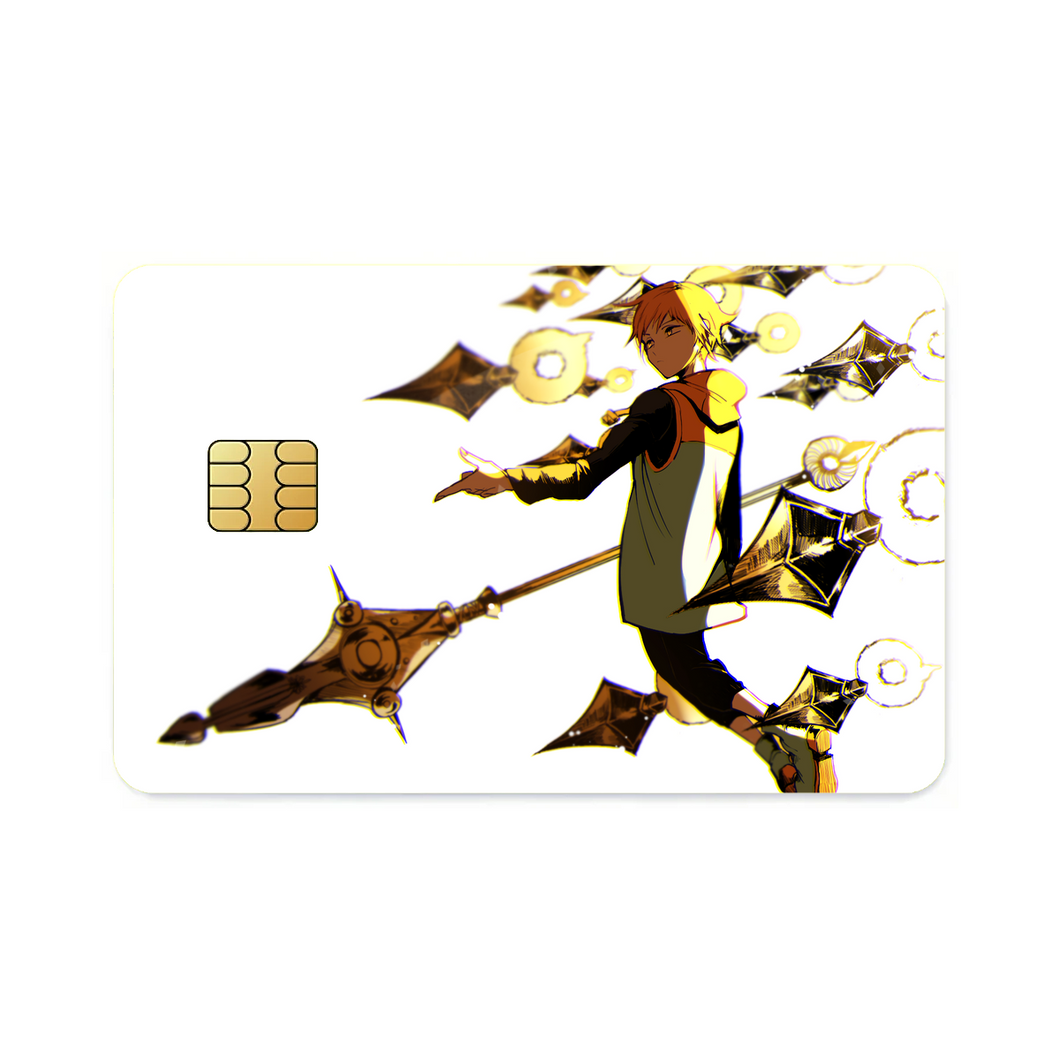 Fairy King Harlequin: Spirit Spear Chastiefol form Five-Increase  Credit Card Skins (4-in-1 Pack)