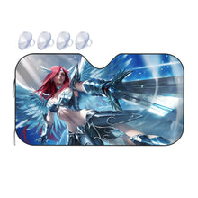 Load image into Gallery viewer, Fairy Tail Erza Scarlet  Car Sunshade
