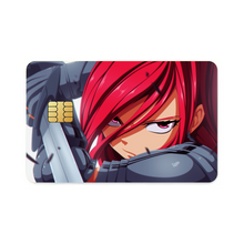Load image into Gallery viewer, Fairy Tail Erza Scarlet  Credit Card Skins (4-in-1 Pack)
