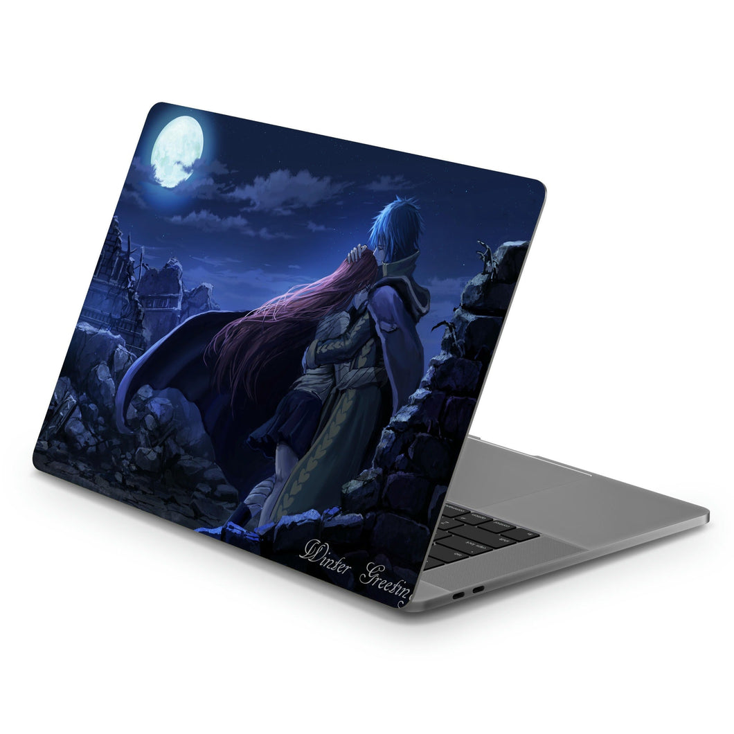 Fairy Tail Erza Scarlet, Jellal Fernandes  Macbook Skin