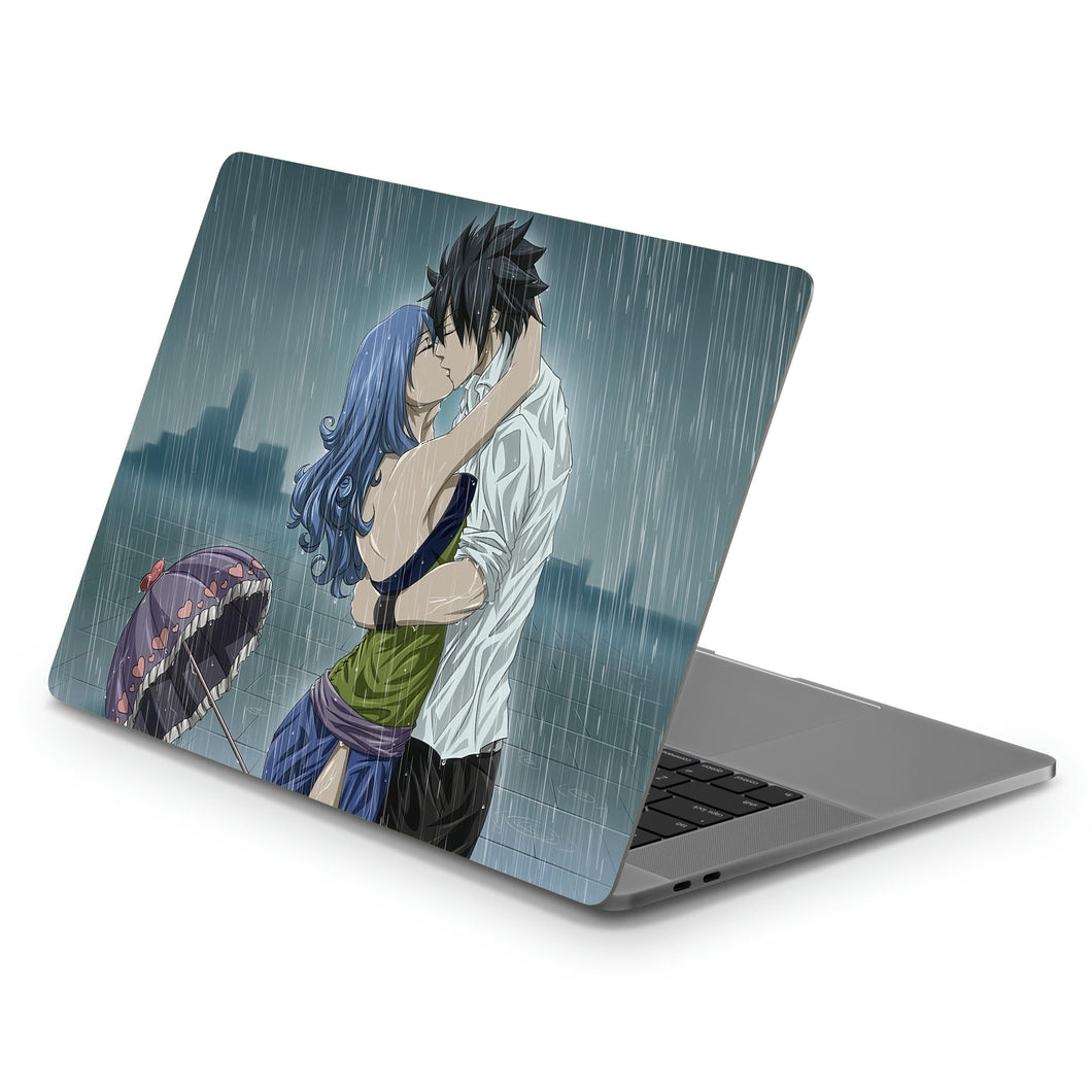 Fairy Tail Gray Fullbuster, Juvia Lockser  Macbook Skin