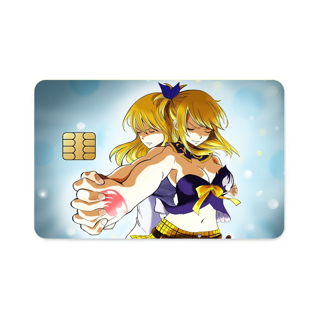 Fairy Tail Lucy Heartfilia  Credit Card Skins (4-in-1 Pack)