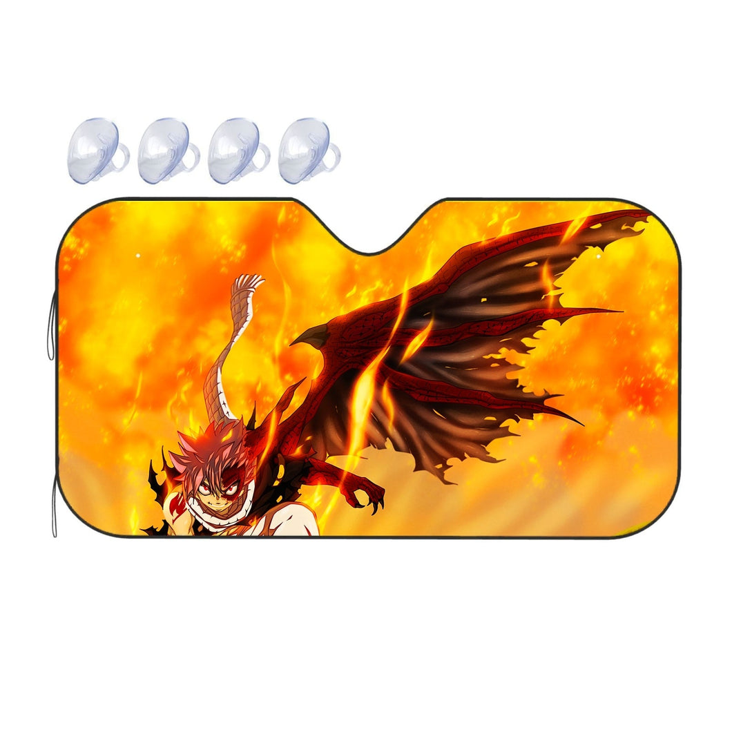 Fairy Tail Natsu Dragneel  Car Sunshade