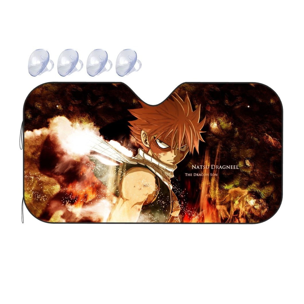 Fairy Tail Natsu Dragneel  Car Sunshade