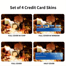 Load image into Gallery viewer, Fairy Tail Natsu Dragneel  Credit Card Skins (4-in-1 Pack)
