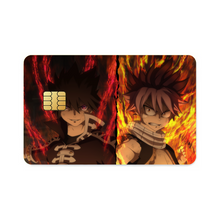 Load image into Gallery viewer, Fairy Tail Natsu Dragneel  Credit Card Skins (4-in-1 Pack)
