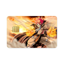 Load image into Gallery viewer, Fairy Tail Natsu Dragneel  Credit Card Skins (4-in-1 Pack)
