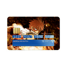 Load image into Gallery viewer, Fairy Tail Natsu Dragneel  Credit Card Skins (4-in-1 Pack)
