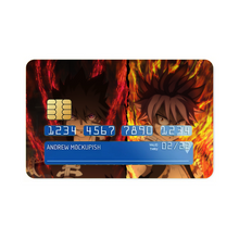 Load image into Gallery viewer, Fairy Tail Natsu Dragneel  Credit Card Skins (4-in-1 Pack)

