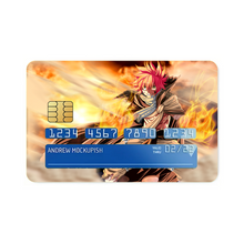 Load image into Gallery viewer, Fairy Tail Natsu Dragneel  Credit Card Skins (4-in-1 Pack)
