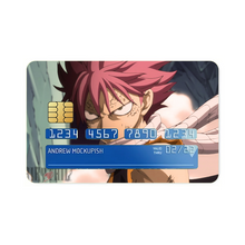 Load image into Gallery viewer, Fairy Tail Natsu Dragneel  Credit Card Skins (4-in-1 Pack)
