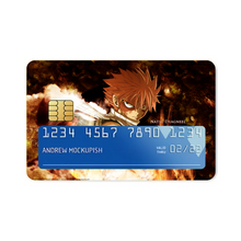 Load image into Gallery viewer, Fairy Tail Natsu Dragneel  Credit Card Skins (4-in-1 Pack)
