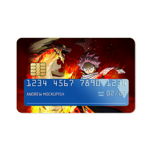 Load image into Gallery viewer, Fairy Tail Natsu Dragneel  Credit Card Skins (4-in-1 Pack)
