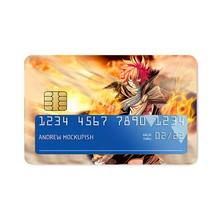 Load image into Gallery viewer, Fairy Tail Natsu Dragneel  Credit Card Skins (4-in-1 Pack)
