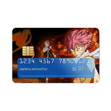 Load image into Gallery viewer, Fairy Tail Natsu Dragneel  Credit Card Skins (4-in-1 Pack)
