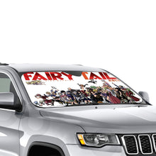 Load image into Gallery viewer, Fairy Tail Natsu Dragneel, Erza Scarlet, Gray Fullbuster, Lucy Heartfilia, Happy  Car Sunshade
