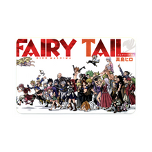 Load image into Gallery viewer, Fairy Tail Natsu Dragneel, Erza Scarlet, Gray Fullbuster, Lucy Heartfilia, Happy  Credit Card Skins (4-in-1 Pack)
