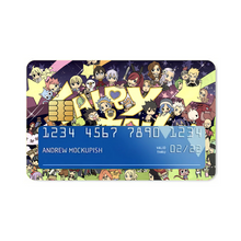 Load image into Gallery viewer, Fairy Tail Natsu Dragneel, Erza Scarlet, Gray Fullbuster, Lucy Heartfilia, Happy  Credit Card Skins (4-in-1 Pack)
