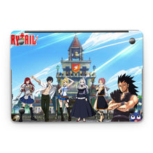 Load image into Gallery viewer, Fairy Tail Natsu Dragneel, Erza Scarlet, Gray Fullbuster, Lucy Heartfilia, Juvia Lockser  Macbook Skin
