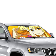 Load image into Gallery viewer, Fairy Tail Natsu Dragneel, Lucy Heartfilia  Car Sunshade
