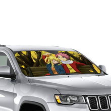 Load image into Gallery viewer, Fairy Tail Natsu Dragneel, Lucy Heartfilia  Car Sunshade
