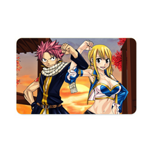 Load image into Gallery viewer, Fairy Tail Natsu Dragneel, Lucy Heartfilia  Credit Card Skins (4-in-1 Pack)
