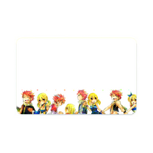 Load image into Gallery viewer, Fairy Tail Natsu Dragneel, Lucy Heartfilia  Credit Card Skins (4-in-1 Pack)
