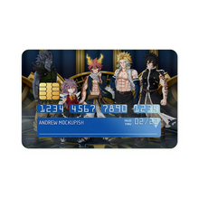 Load image into Gallery viewer, Fairy Tail Natsu Dragneel, Wendy Marvell, Gajeel Redfox  Credit Card Skins (4-in-1 Pack)
