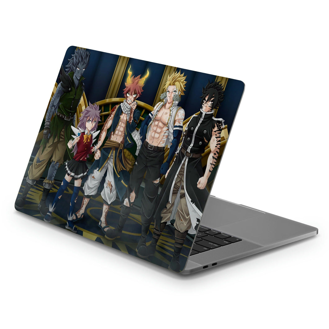 Fairy Tail Natsu Dragneel, Wendy Marvell, Gajeel Redfox  Macbook Skin