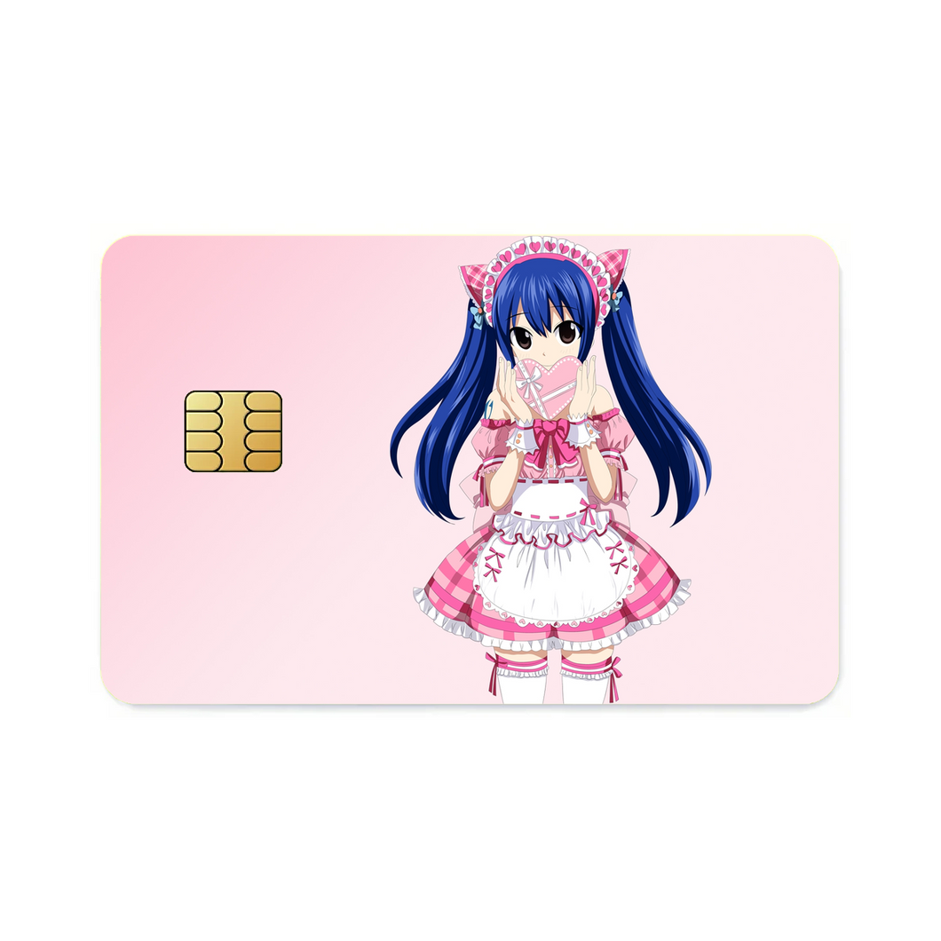 Fairy Tail Wendy Marvell  Credit Card Skins (4-in-1 Pack)